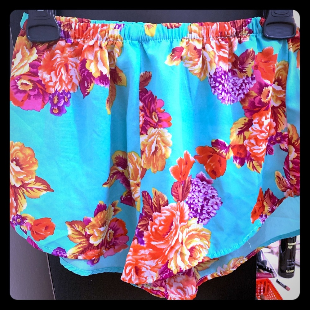 Floral shorts